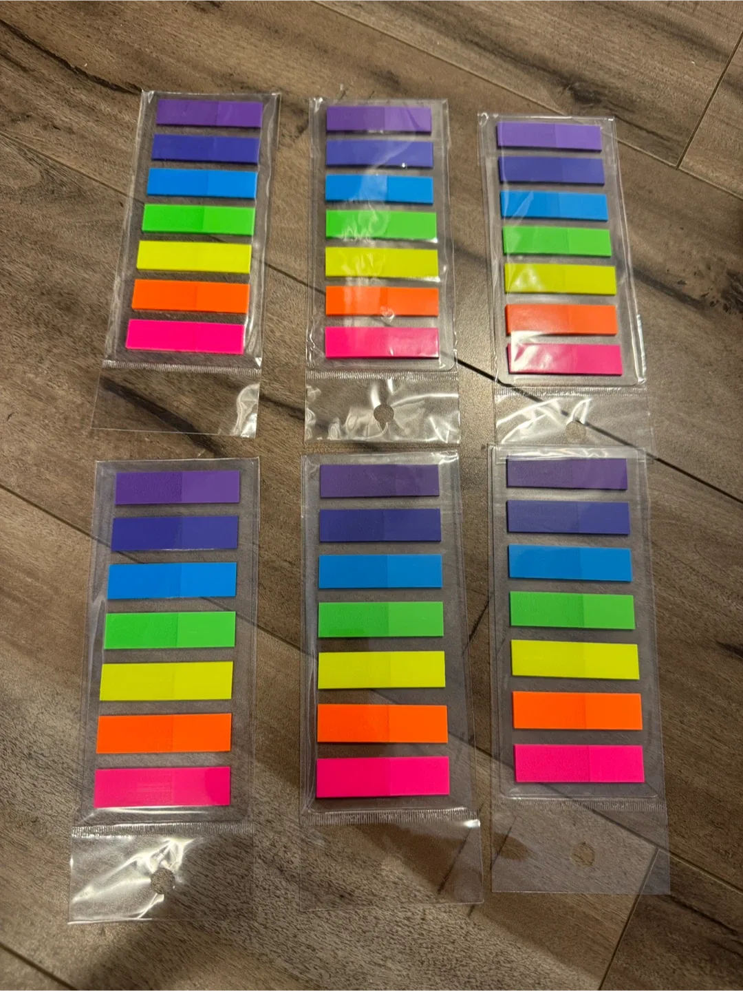 Moinkerin Rainbow Sticky Notes Tabs, New thumbnail