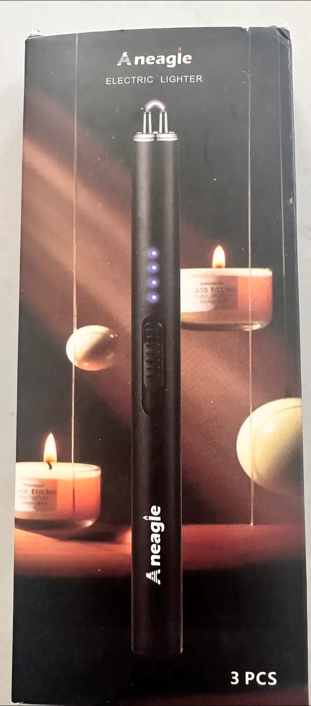 Electric candle Lighter - No Flame, Windproof! image indicator(8)