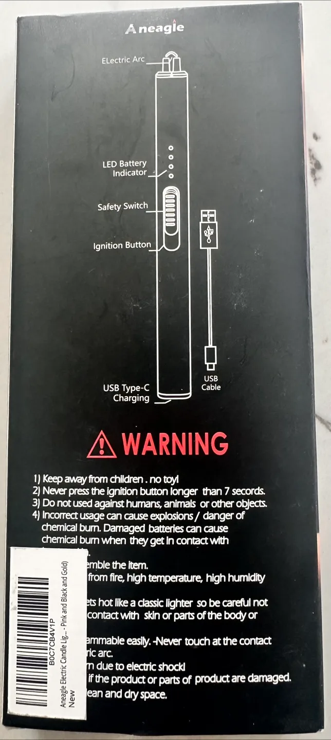 Electric candle Lighter - No Flame, Windproof! image indicator(10)