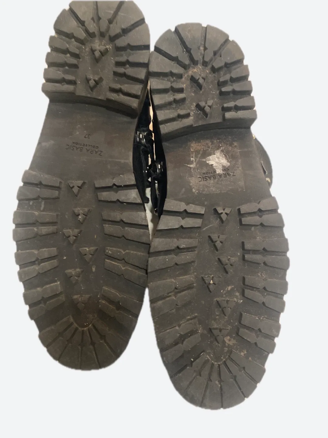 MOVING!!! Zara Basic Black Studded Boots - Size 37 image indicator(5)