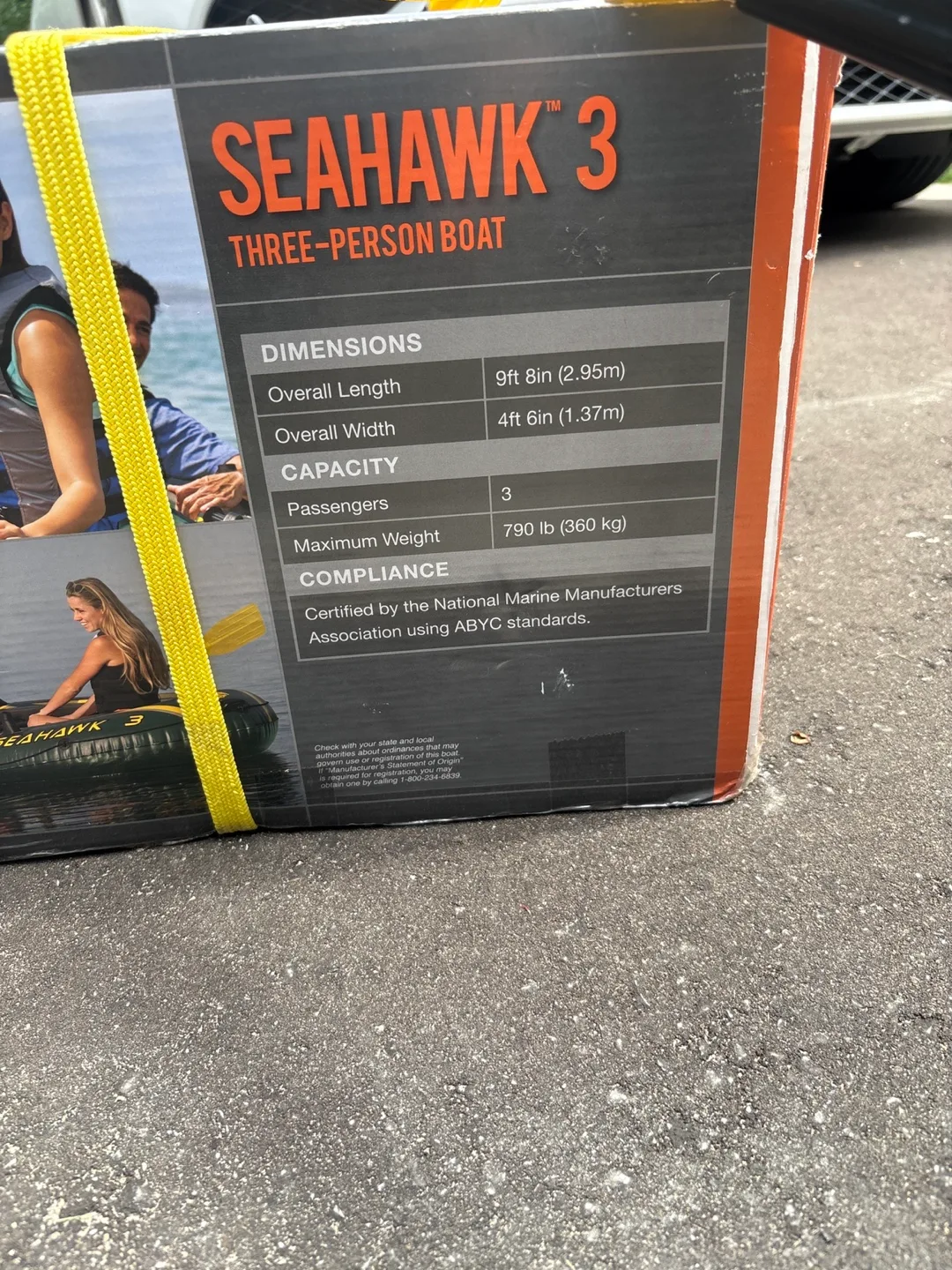 Intex Seahawk 3 Three-Person Boat Set image indicator(3)