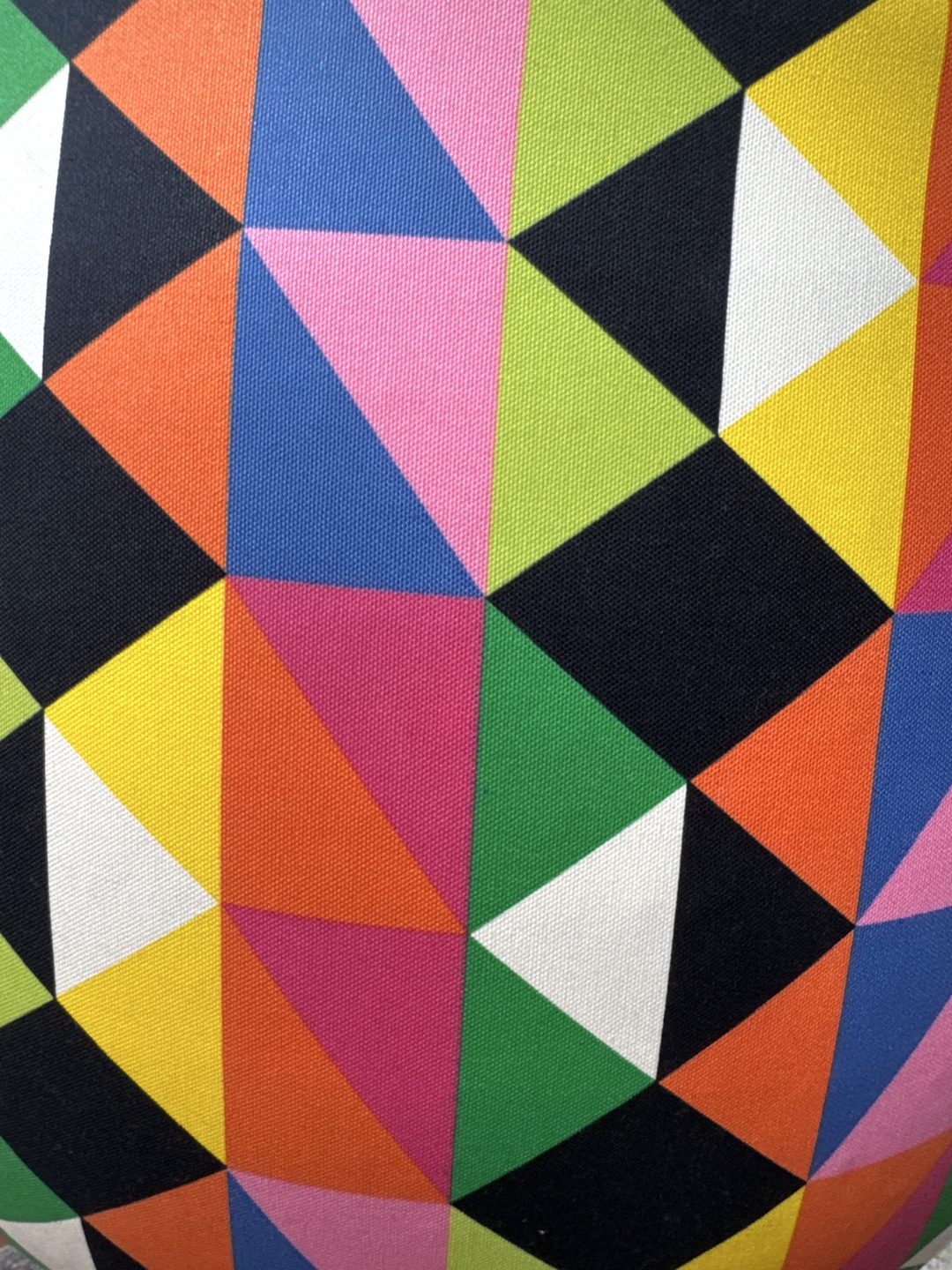 Colorful Geometric Pattern Swivel Chair - photo 3