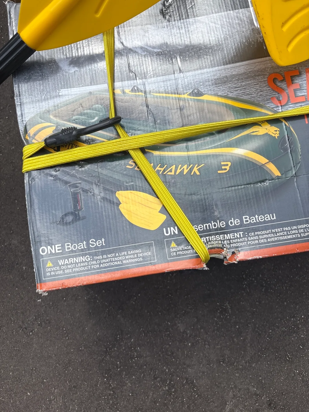 Intex Seahawk 3 Three-Person Boat Set image indicator(4)