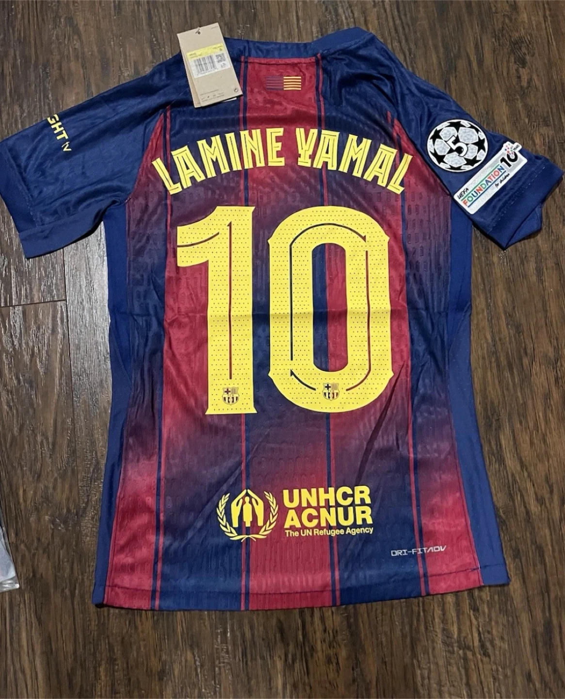 Authentic FC Barcelona Lamine Yamal #10 Jersey