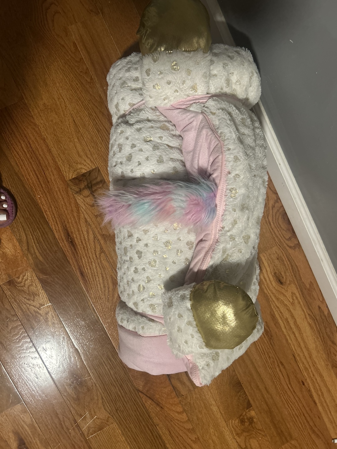 Unicorn Plush Sleeping Bag