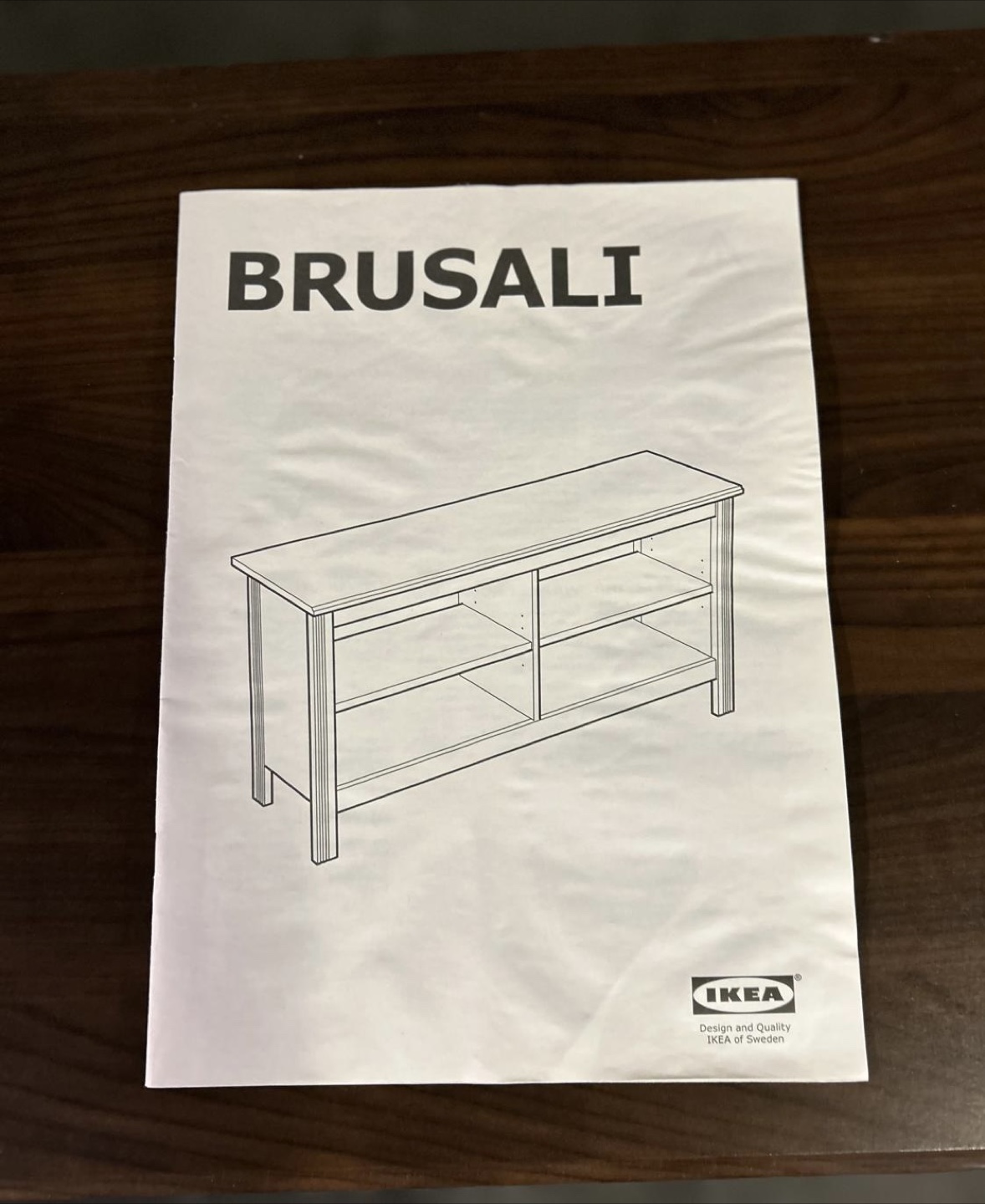 IKEA Brusali TV stand - Brown