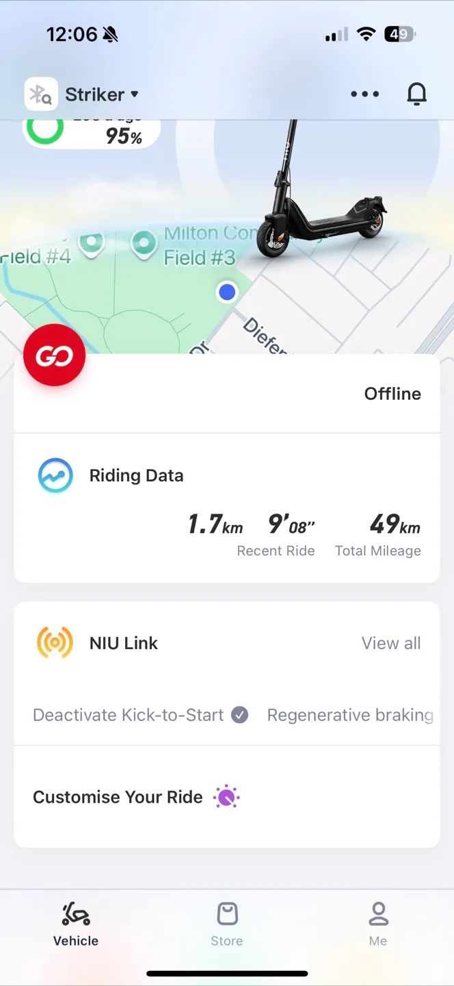 Niu KQI3 pro Electric Scooter image indicator(6)
