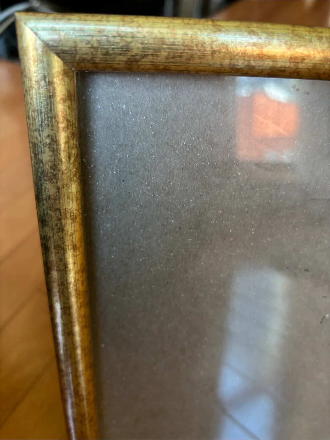 Gold speckled Picture Frame image indicator(2)