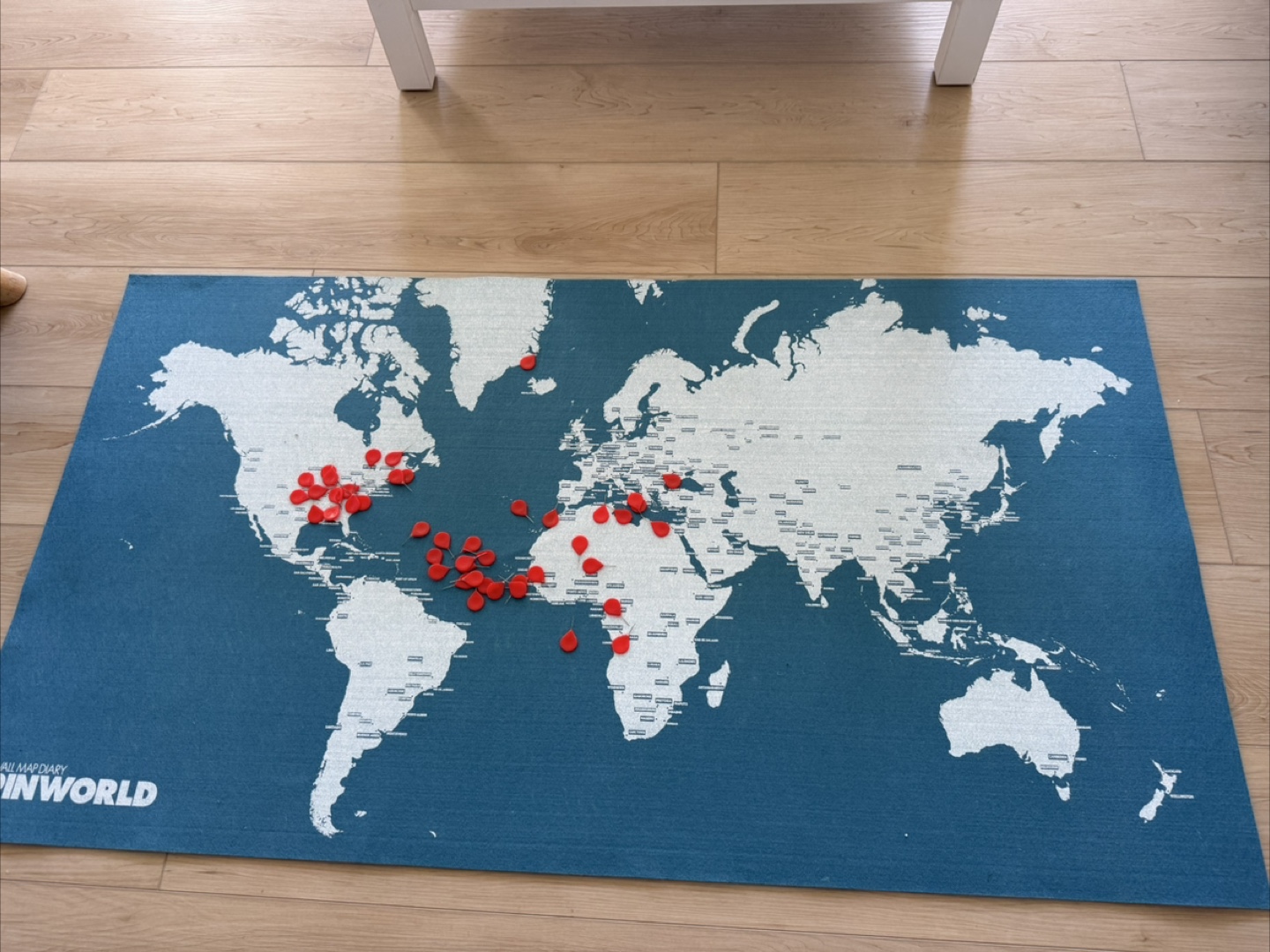 PinWorld Mapdary World Map