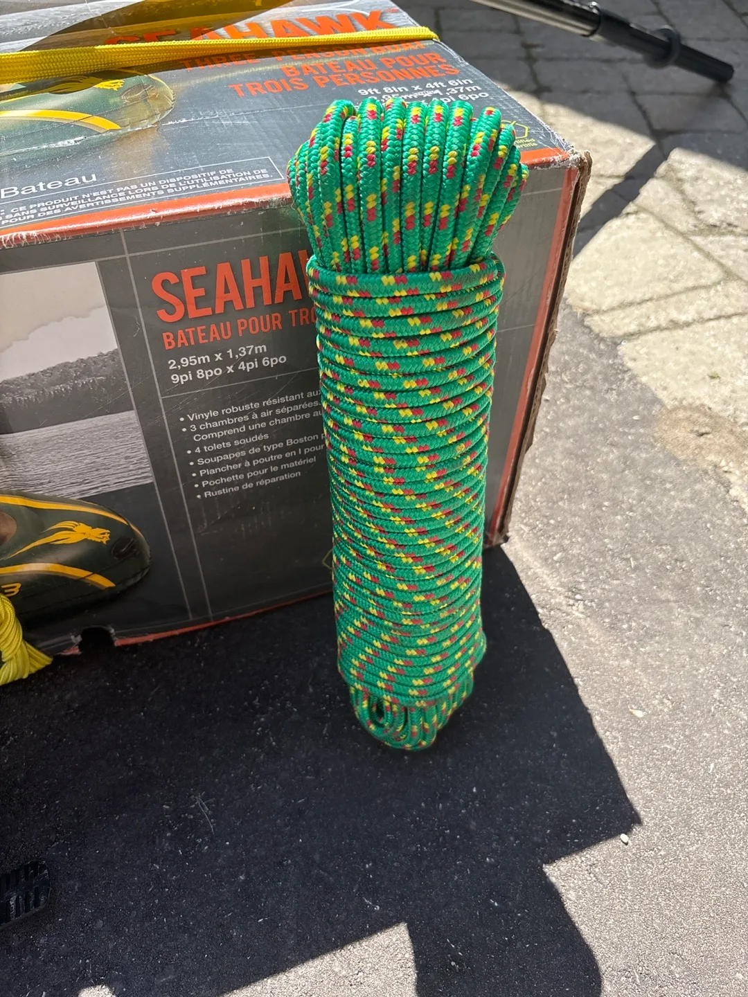 Intex Seahawk 3 Three-Person Boat Set image indicator(6)