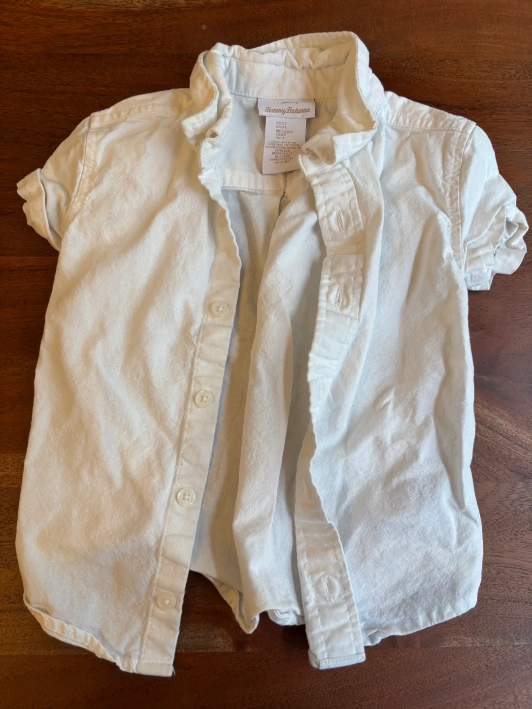 Tommy Bahama Kids Button Down Shirt - Size 2T thumbnail
