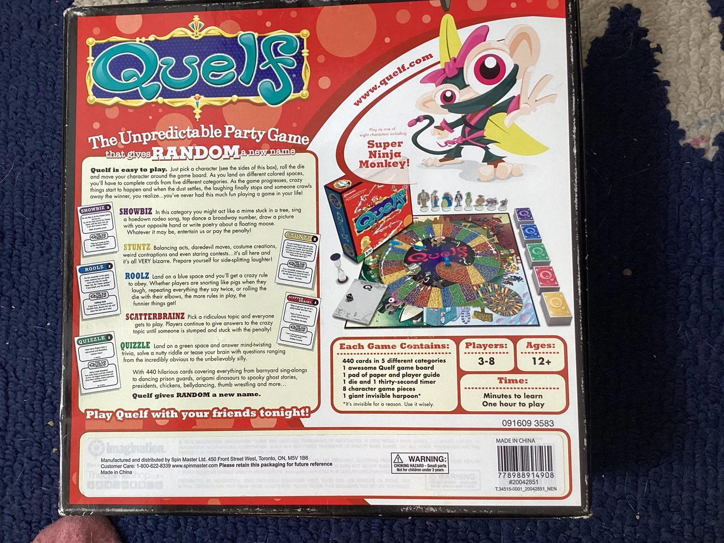 Quelf The Unpredictable Party Game - photo 3