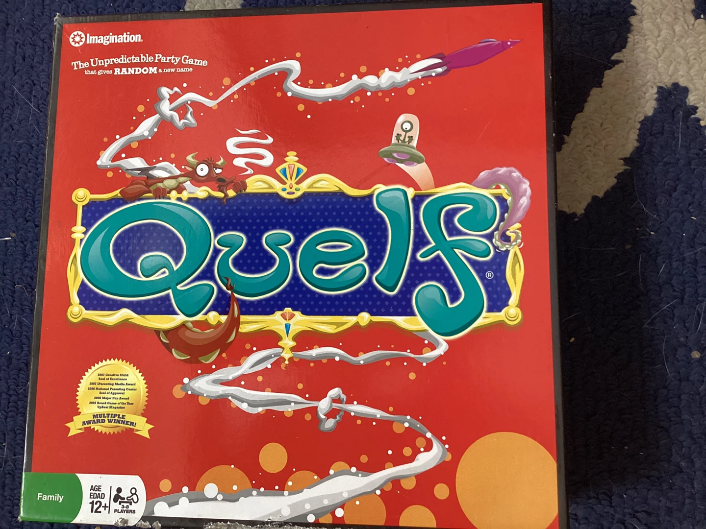 Quelf The Unpredictable Party Game