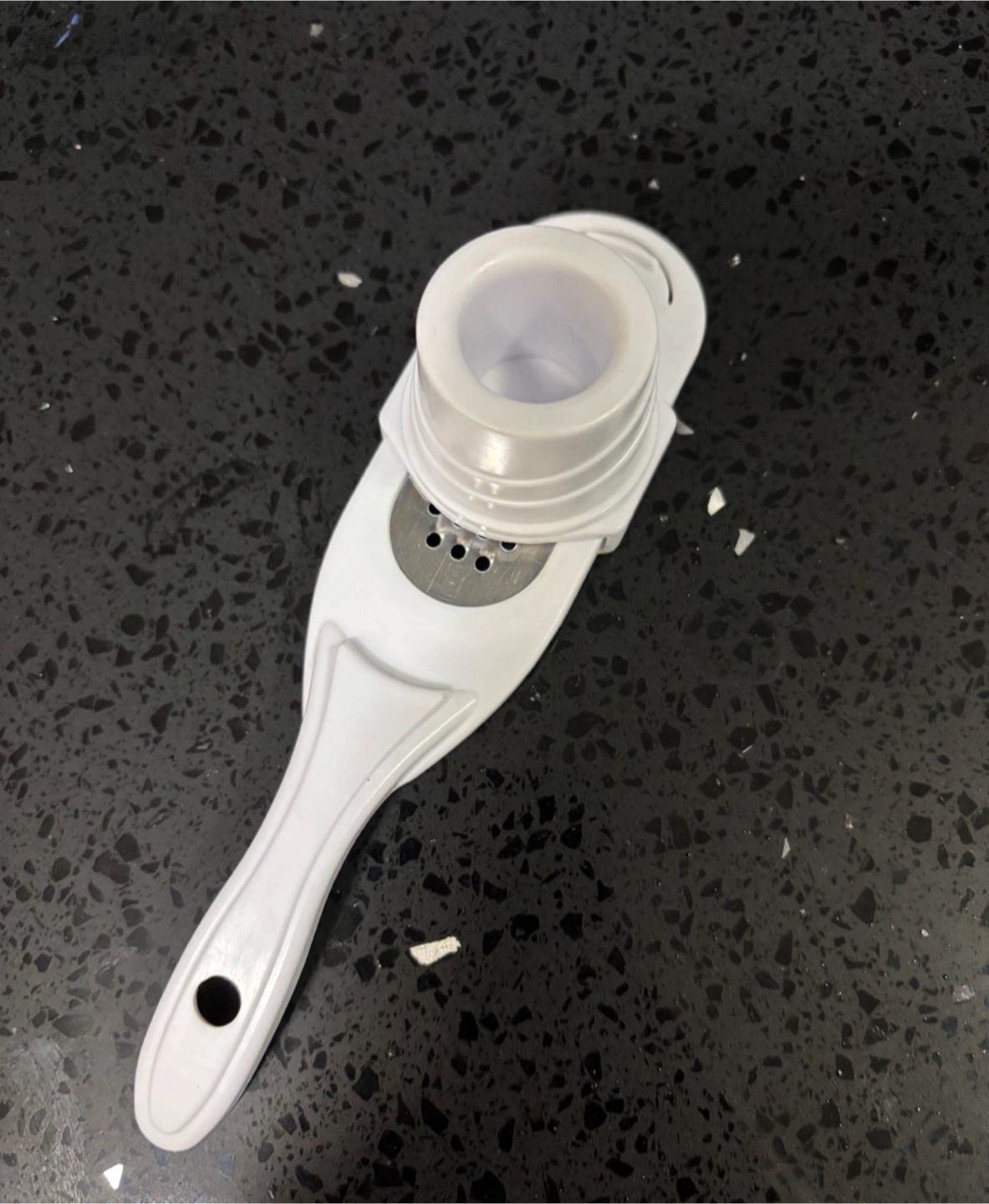 White Garlic Press