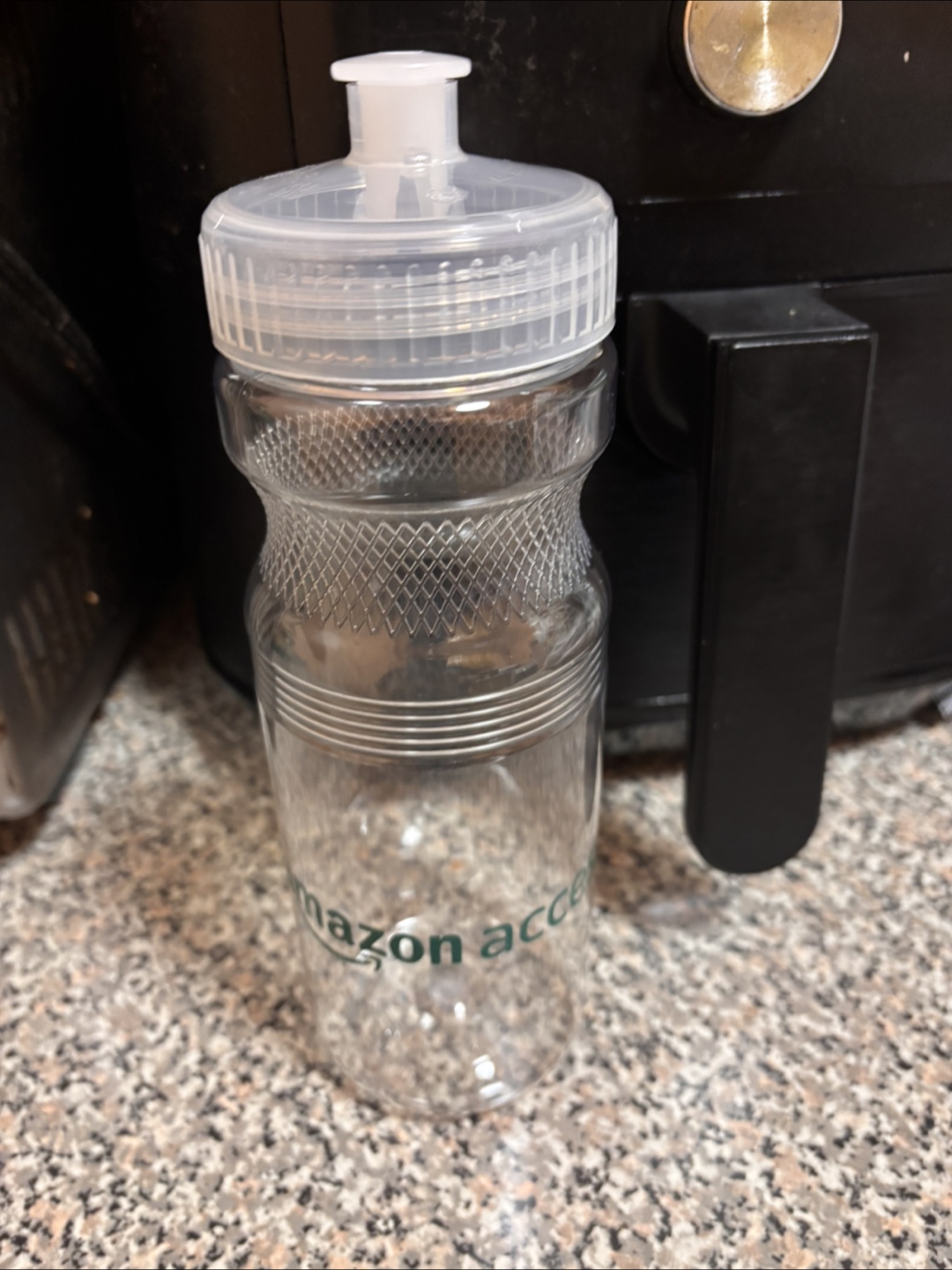Amazon Basics Clear Water Bottle