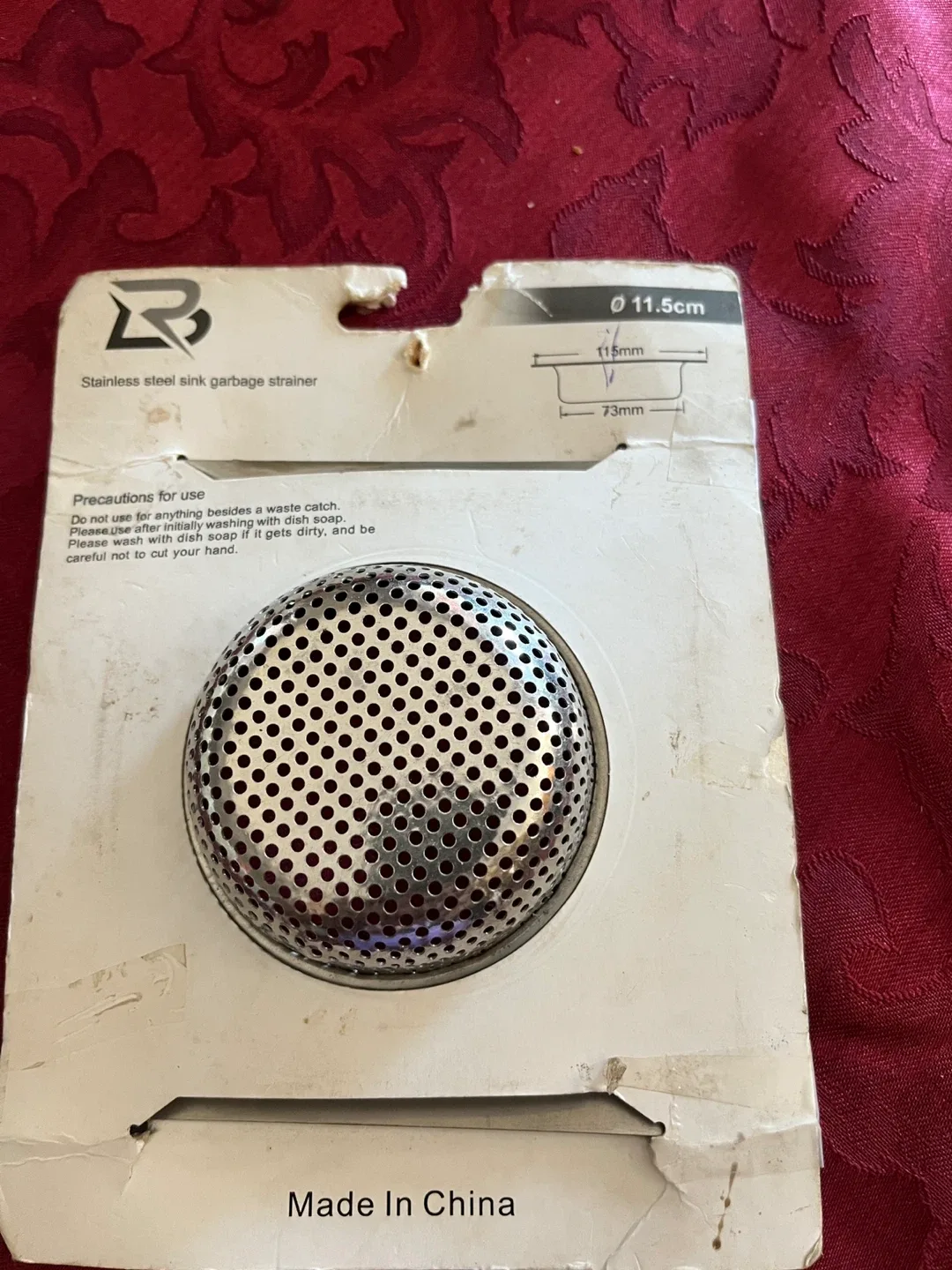 New Savla Sink Strainer - Stainless Steel image indicator(2)