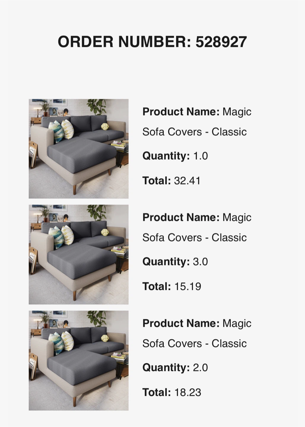 Magic Sofa Covers - Classic