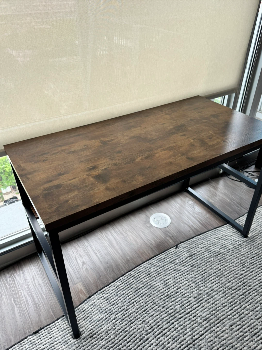 Wood and Metal Desk - photo 3