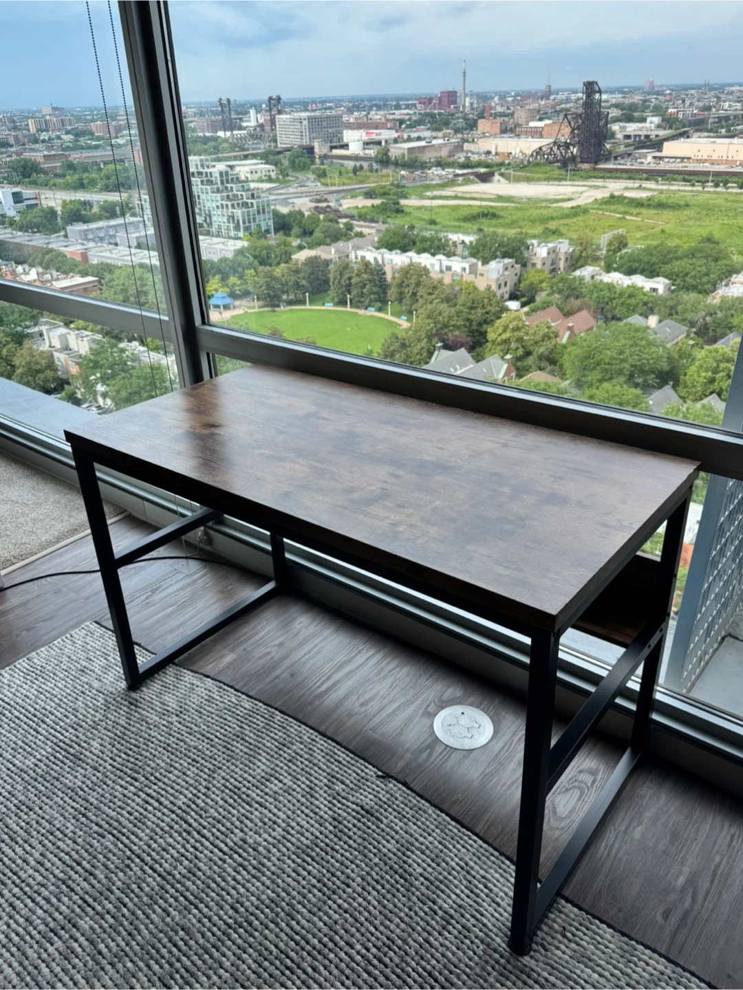 Wood and Metal Desk - photo 4