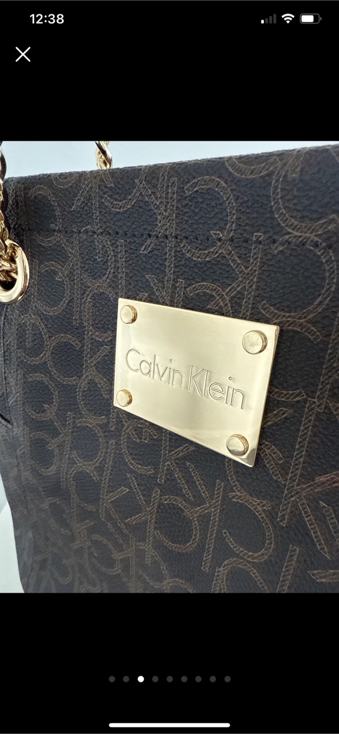Calvin Klein Brown monogram Tote Bag - photo 3