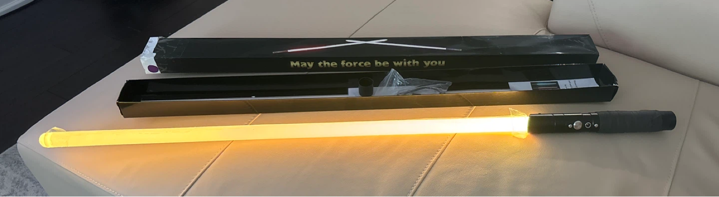 Lightsaber w/ Colours & Sounds!  OPEN BOX - photo 4
