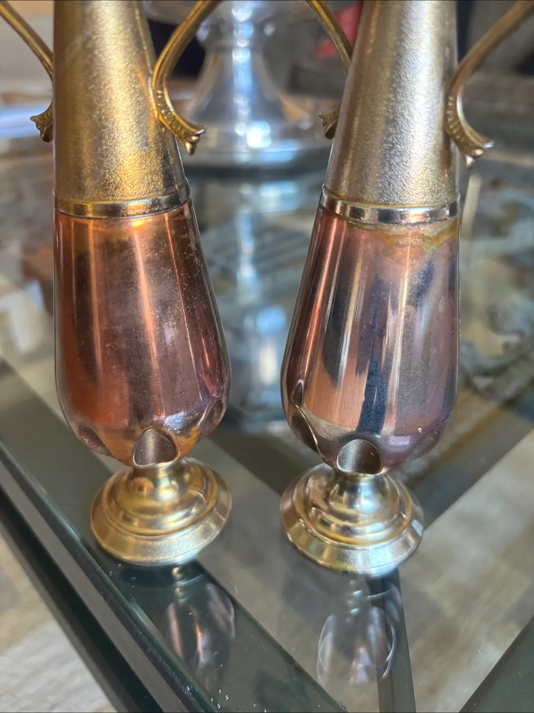 A pair of Vintage Made in England Bud Vases (Pair) image indicator(2)