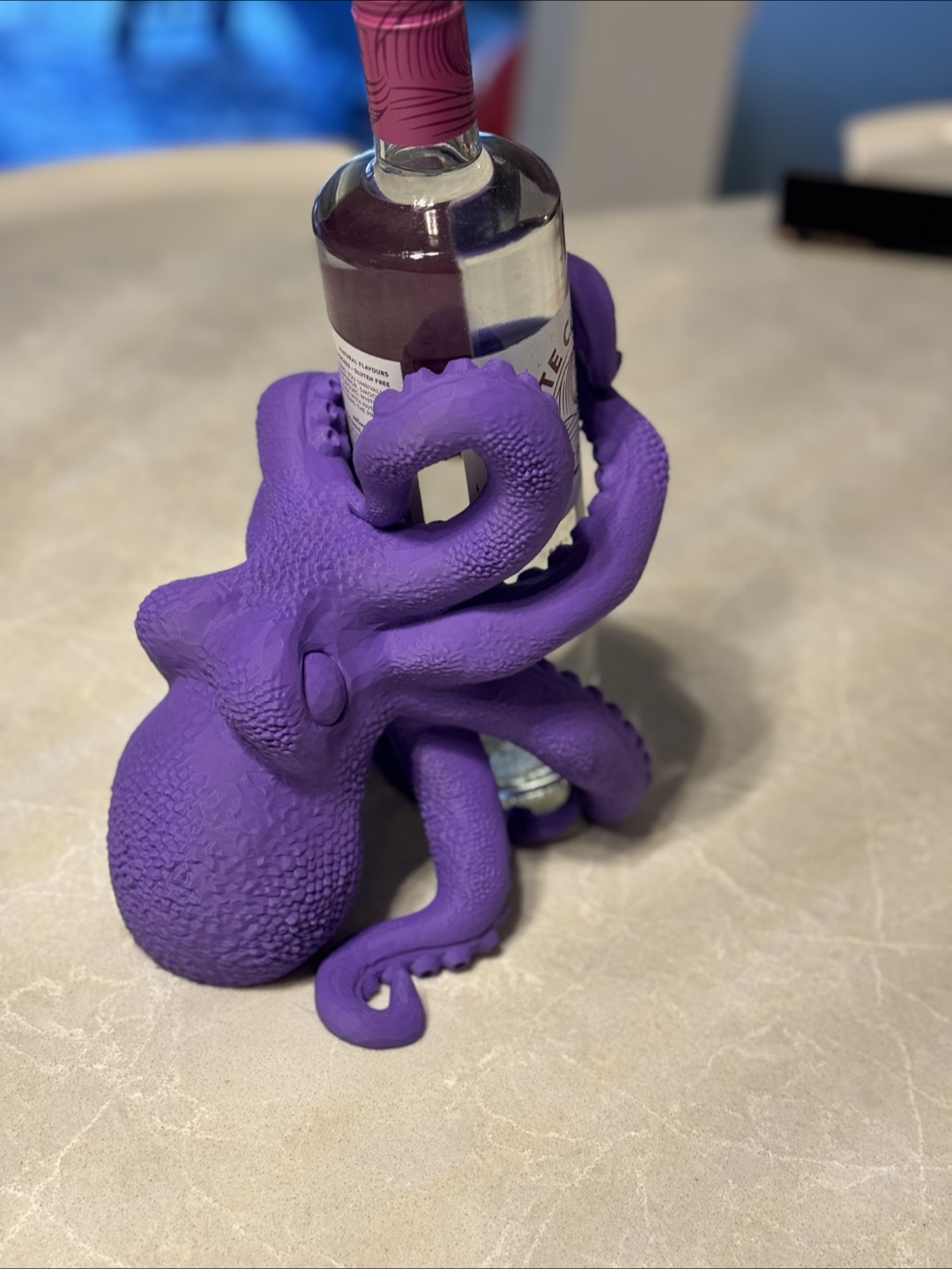 Purple Octopus Bottle Holder - photo 2