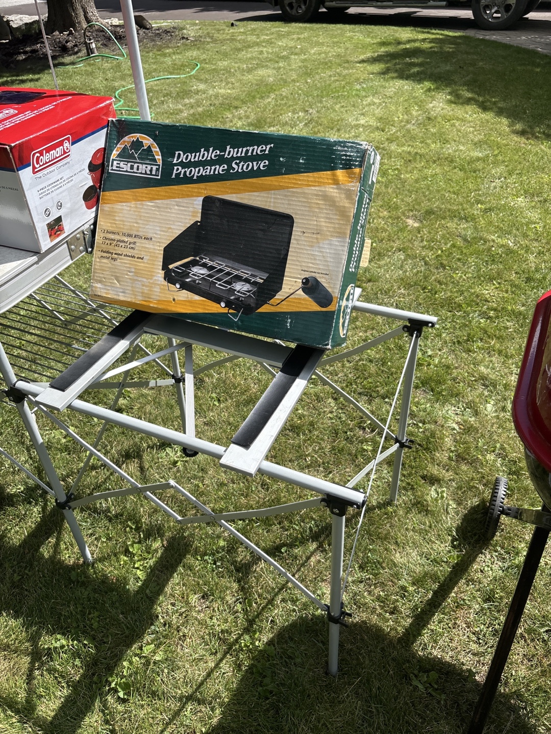 Outdoor camping kitchen used - photo 2