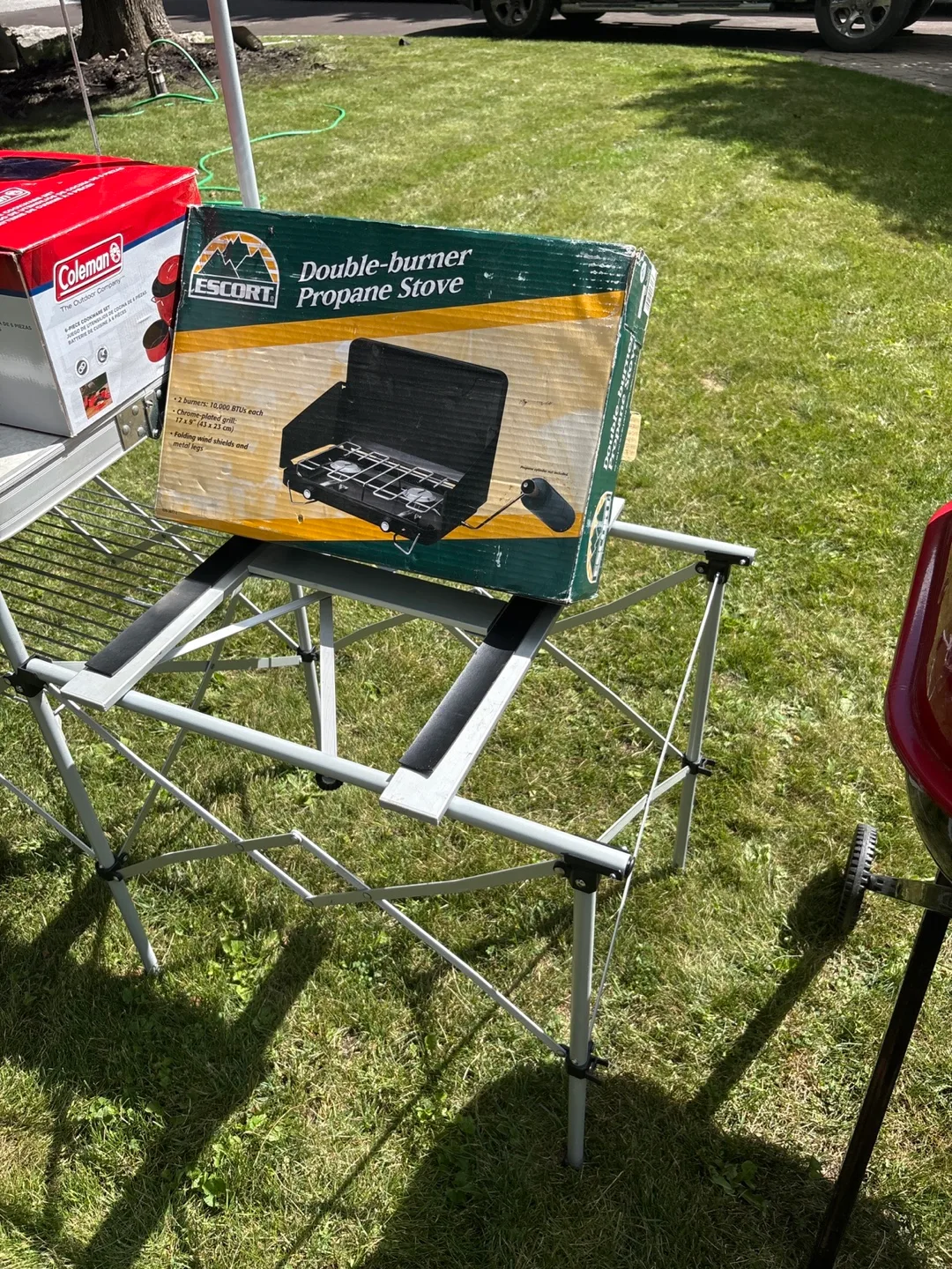 Outdoor camping kitchen used image indicator(2)