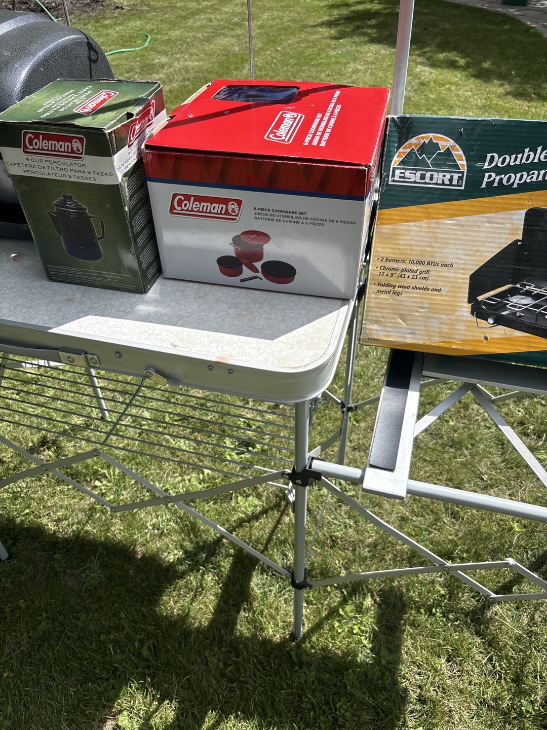 Outdoor camping kitchen used - photo 3