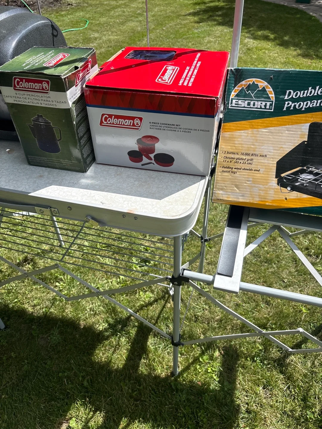 Outdoor camping kitchen used image indicator(3)