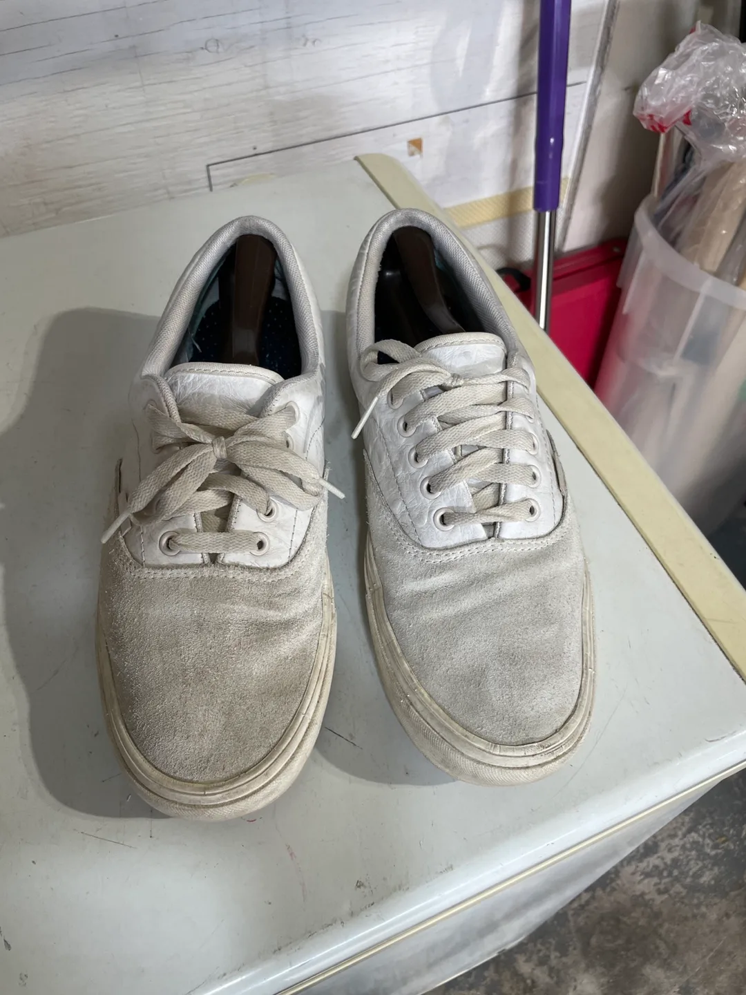 Vans Off The Wall White Sneakers thumbnail