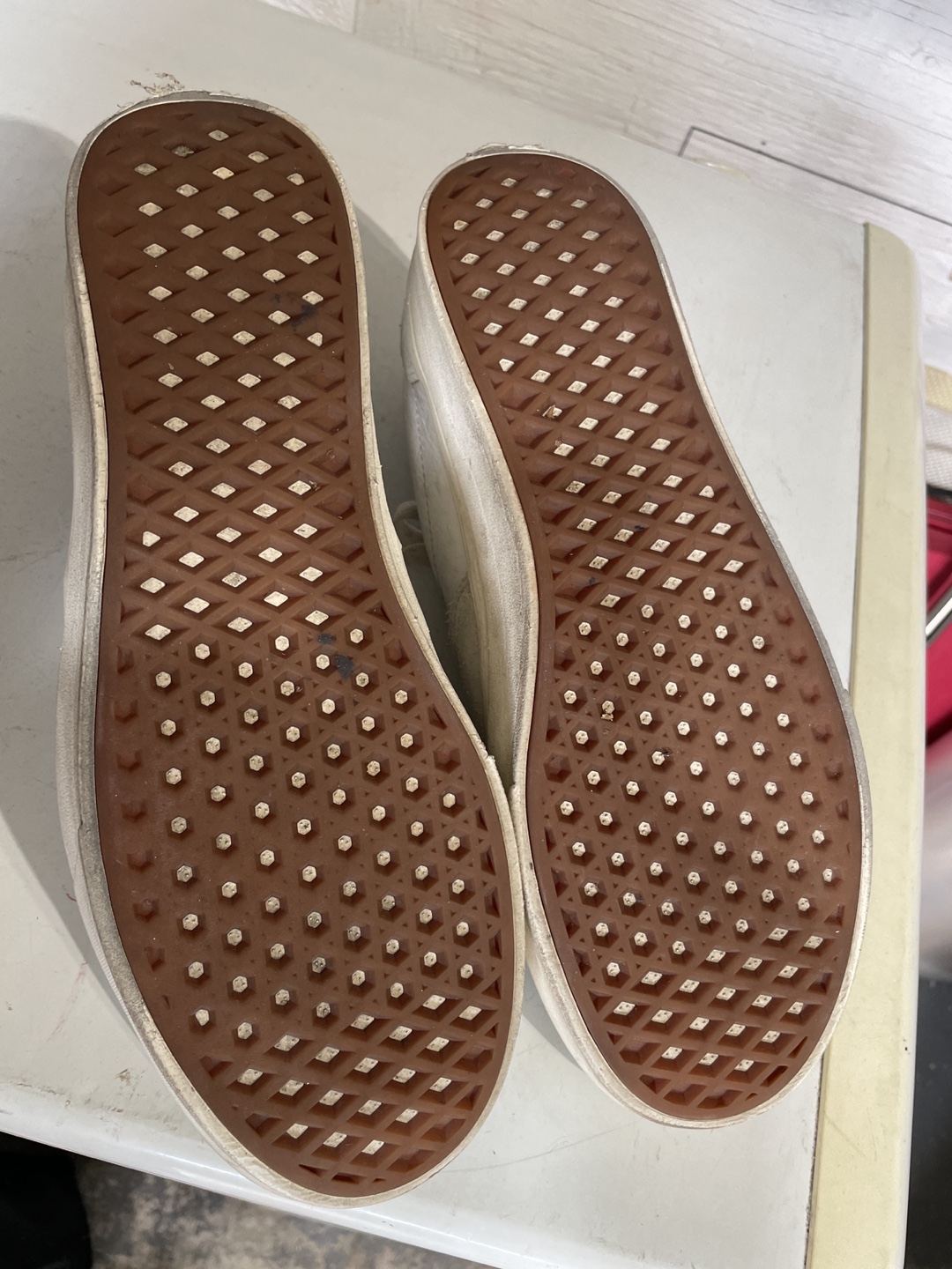 Vans Off The Wall White Sneakers - photo 3