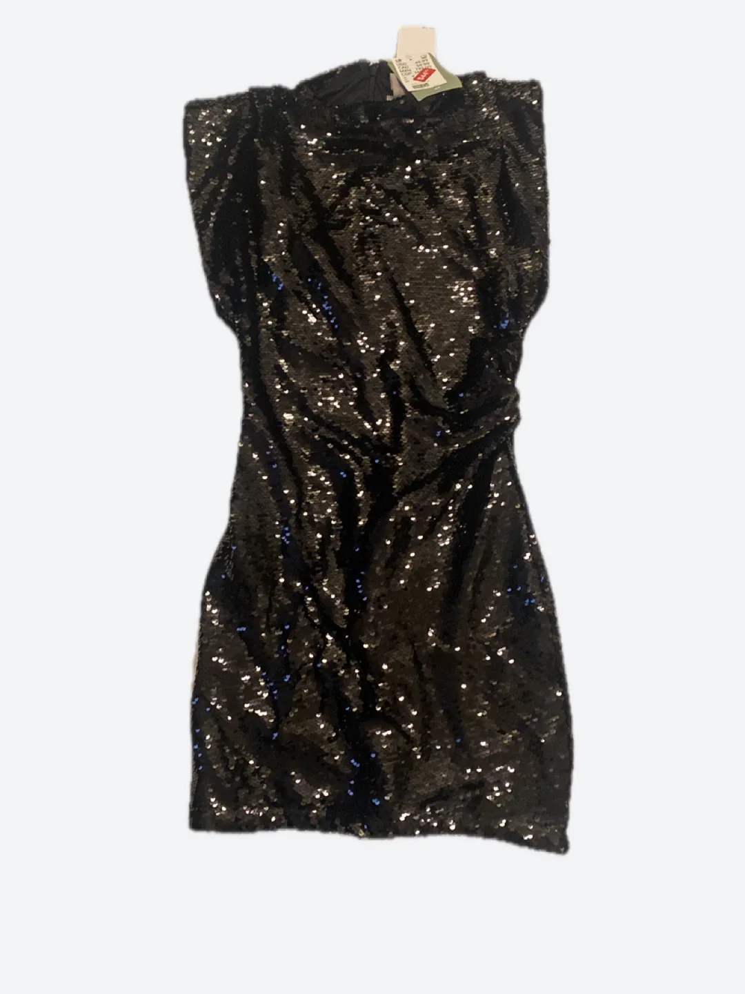 H&M Black Sequin Dress - Size M thumbnail