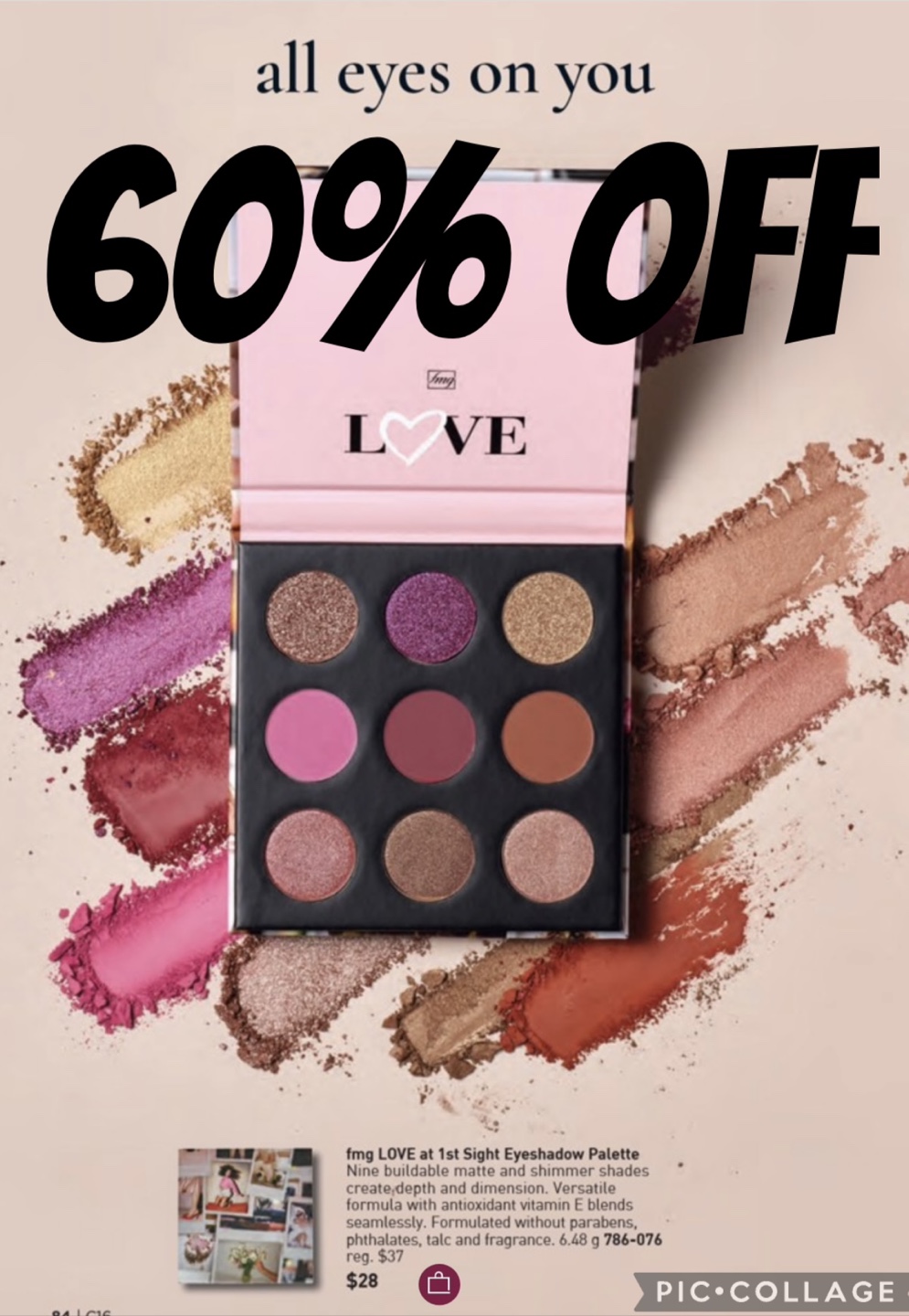 fmg LOVE at 1st Sight Eyeshadow Palette