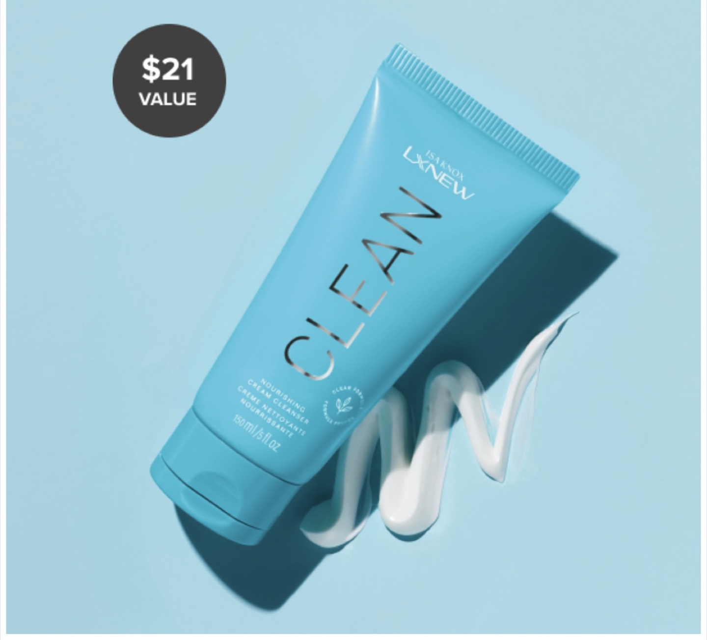 ISA KNOX LXNEW Clean Nourishing Cream Cleanser