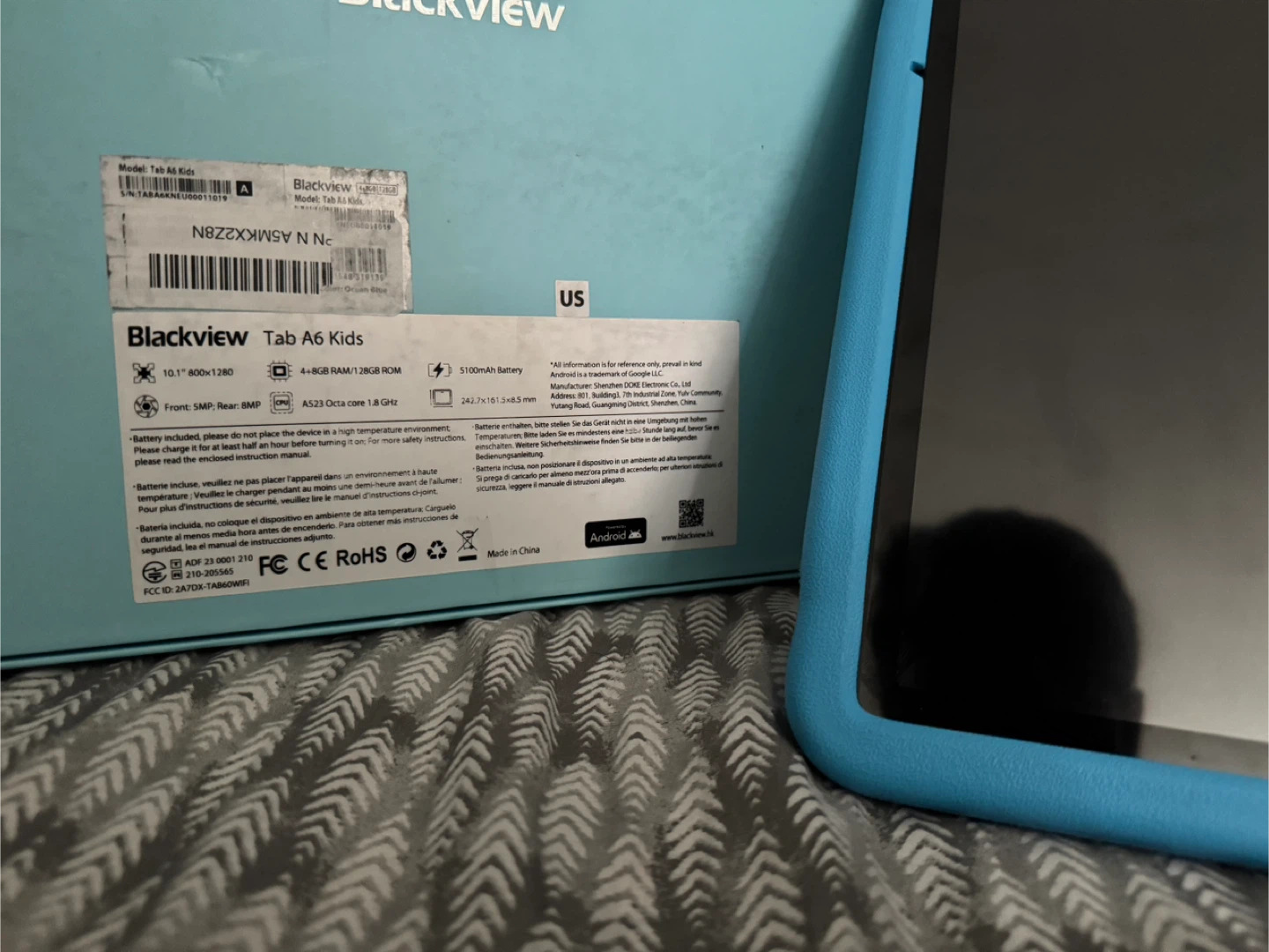 Blackview Tab A6 Kids Tablet - Blue - photo 4