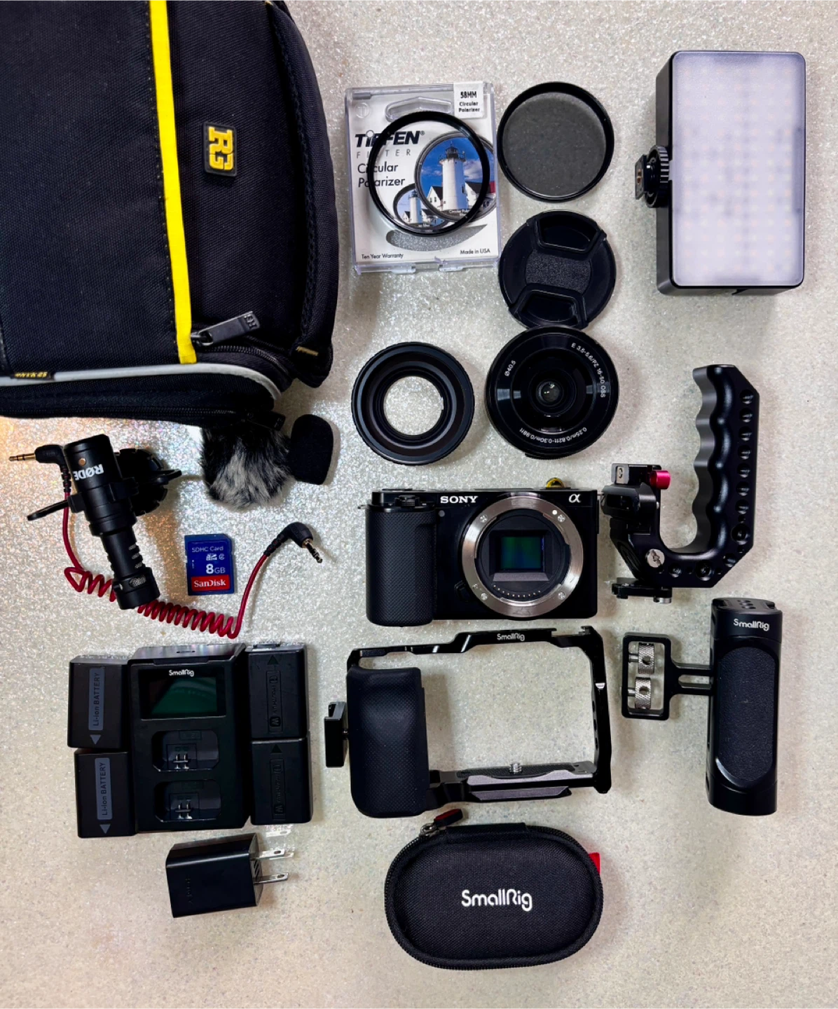 Sony ZV-E10 4K Camera + Accessories