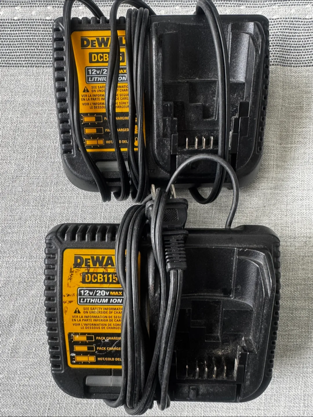 DeWalt DCB115 12V/20V Battery Chargers thumbnail
