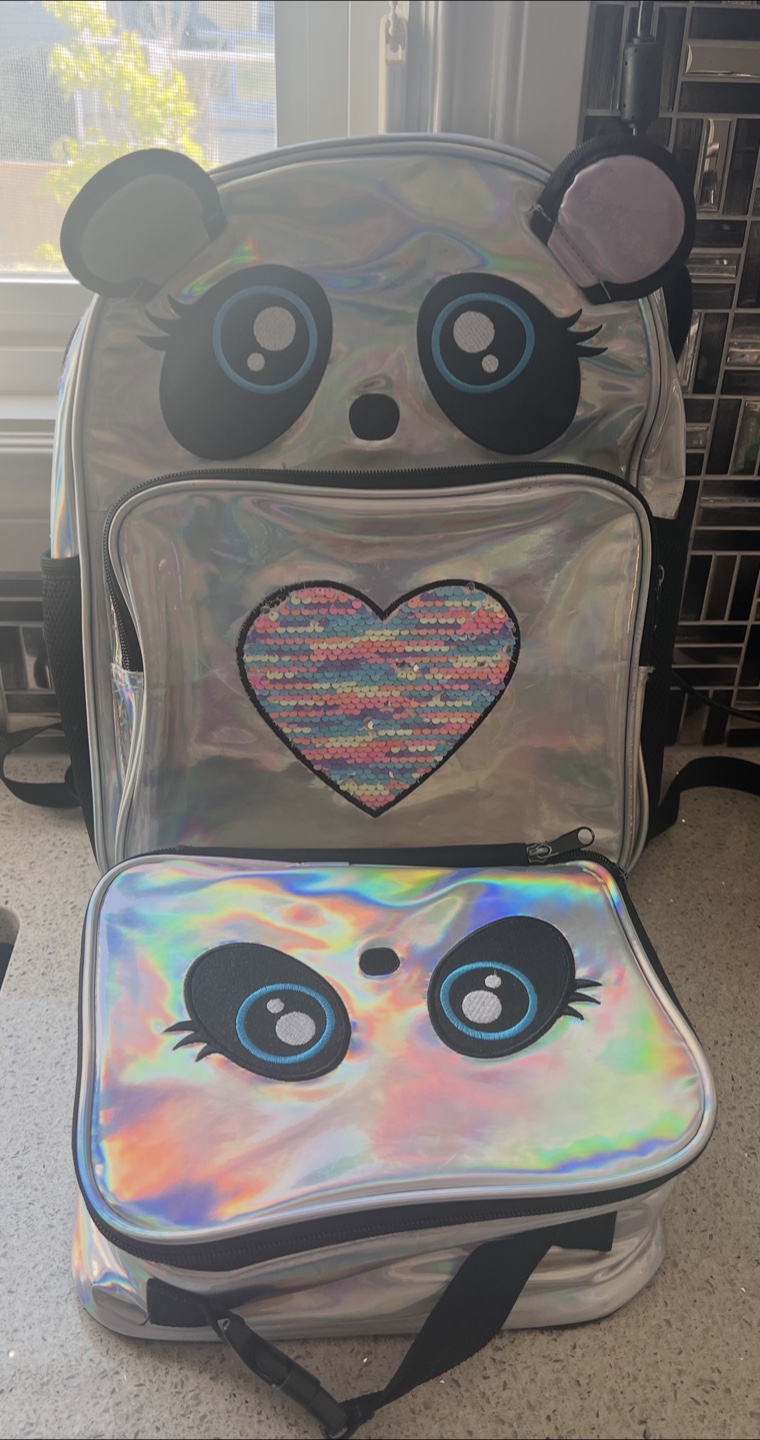 Panda Backpack & Lunch Bag Set