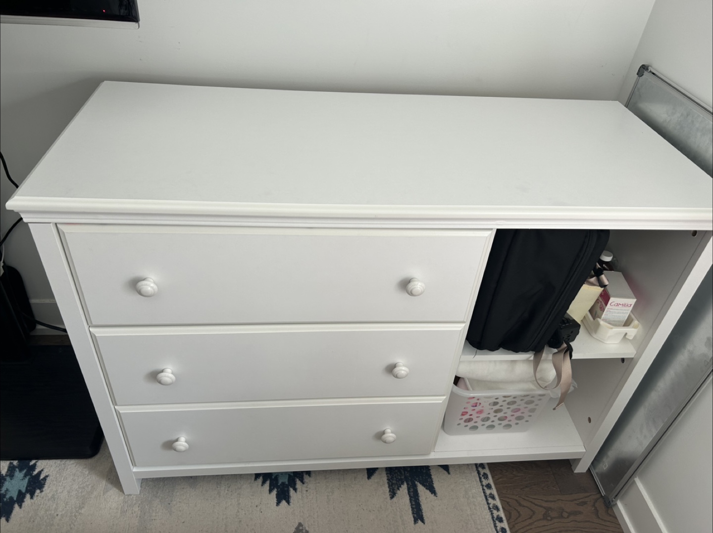 Cotton Candy 3-Drawer Dresser
