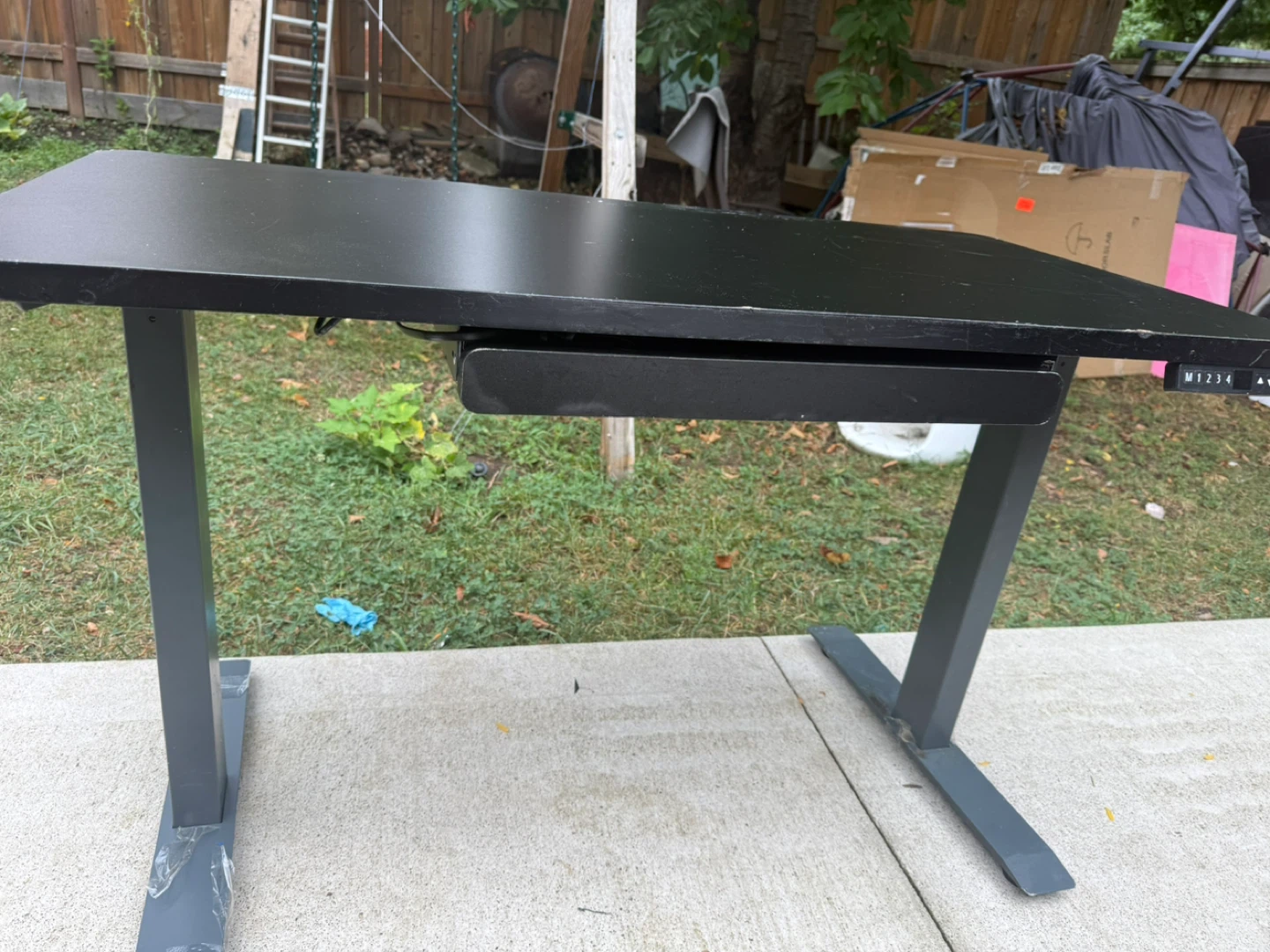 Black Standing Desk