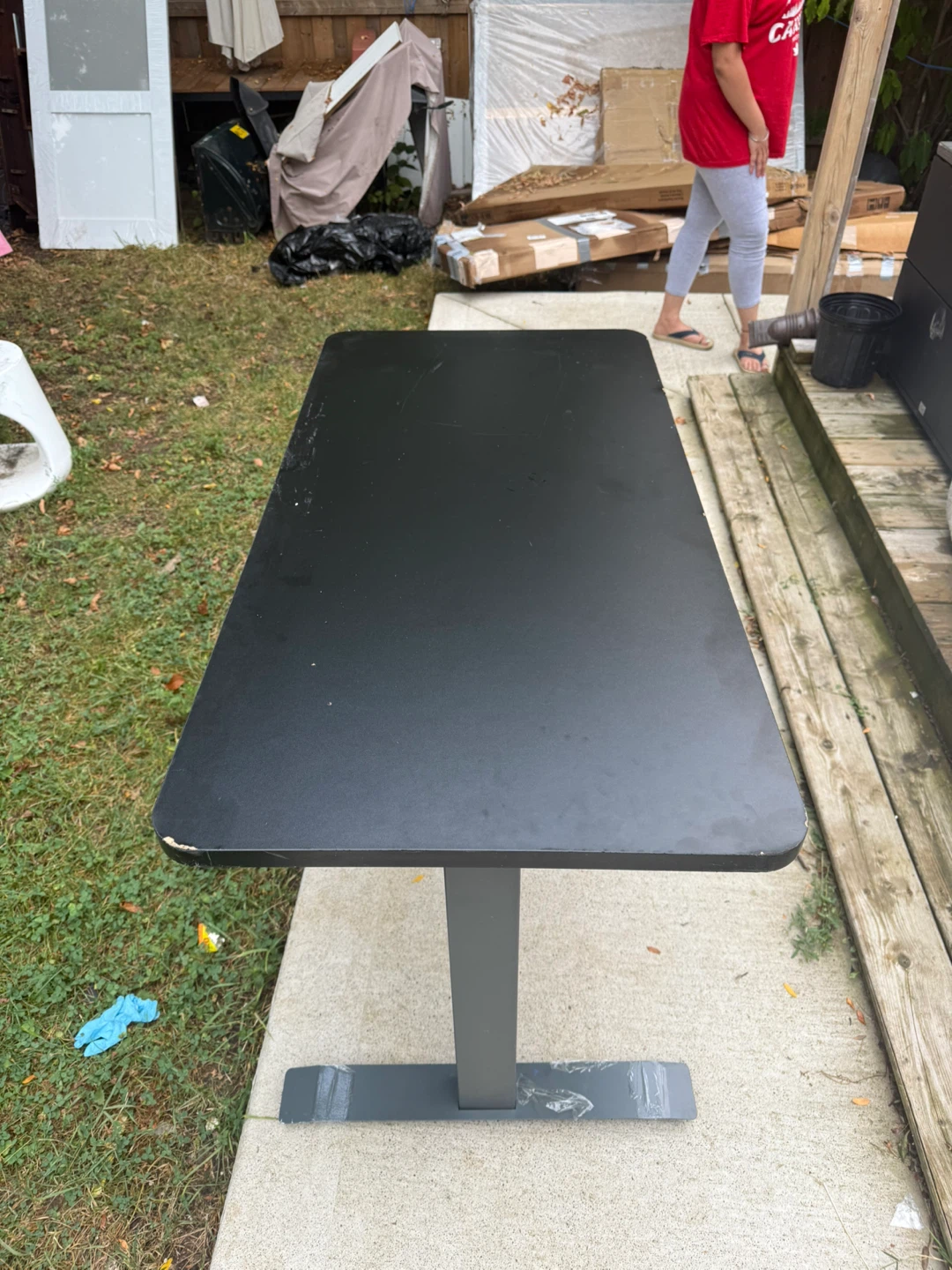 Black Standing Desk - photo 2