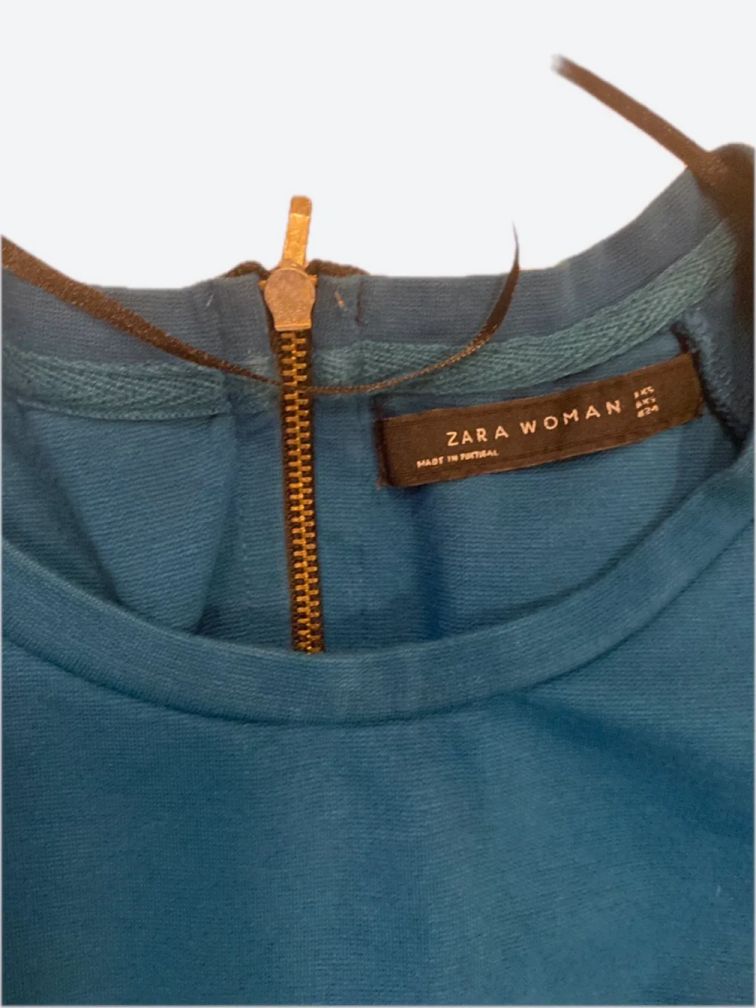 Zara Woman Blue Dress image indicator(2)