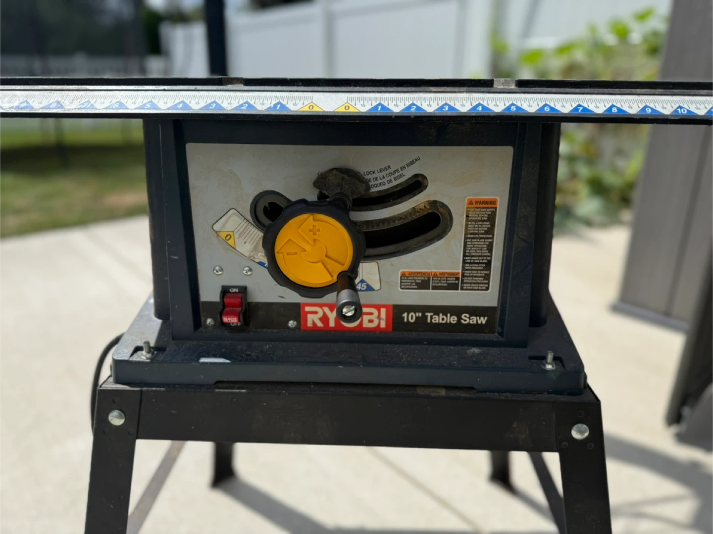Ryobi 10" Table Saw - photo 2