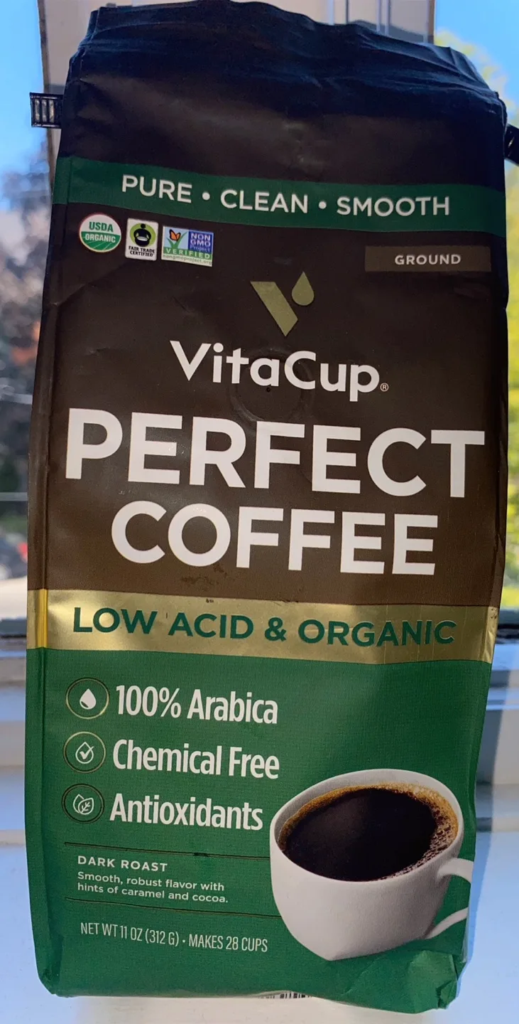 VitaCup Perfect Coffee - Ground, Dark Roast