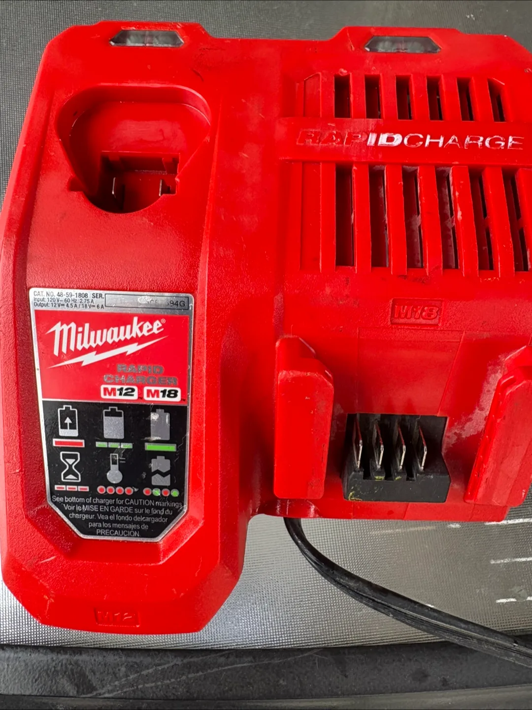 Milwaukee M12/M18 Rapid Battery Charger thumbnail
