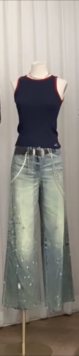 CHUU Shadow Baggy Jeans