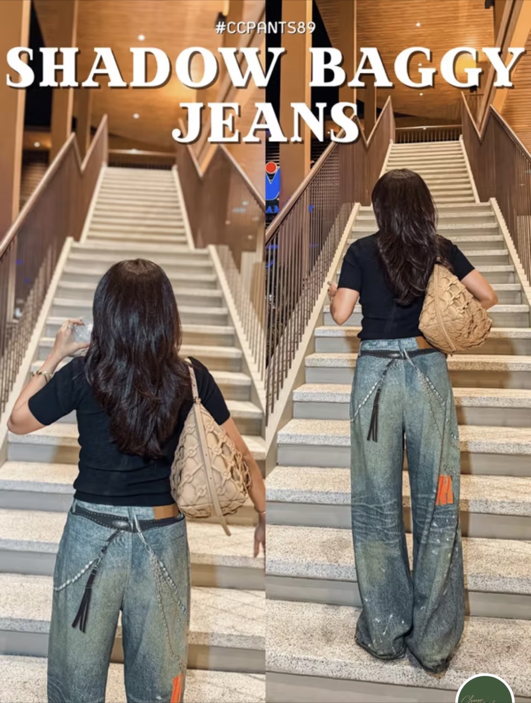 CHUU Shadow Baggy Jeans - photo 3