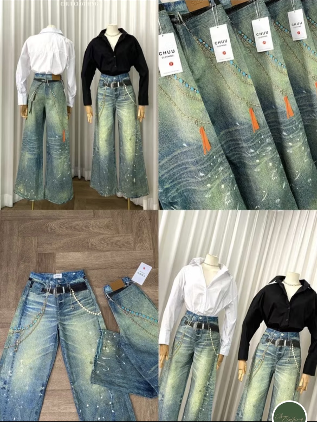 CHUU Shadow Baggy Jeans - photo 2